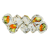 Uramaki Vegetal con Sesamo