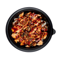 Mini Chirashi Salmón Teriyaki