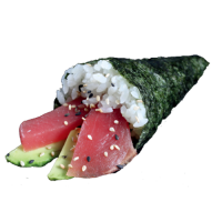 Temaki Atún con Aguacate