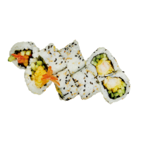 Uramaki Tempura Langostino