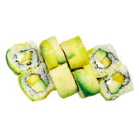 Uramaki especial Mango y Aguacate con Queso