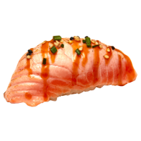 NIGIRI DE SALMÓN FLAMEADO