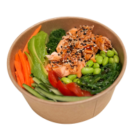 Salmón Frito Poke Bolw